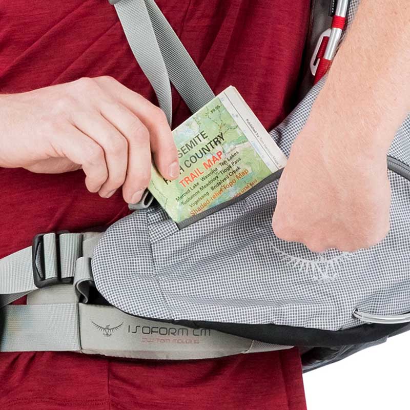 Bolsos de cinto com z&iacute;per duplo